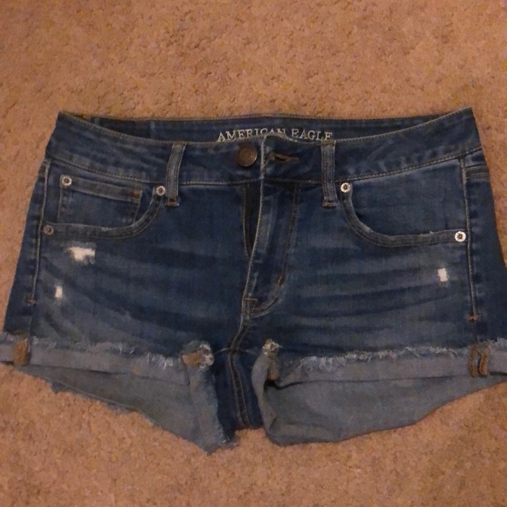 American Eagle shortie jean shorts